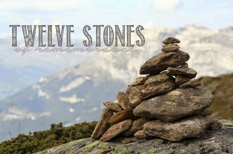 Bright Sycamore: Twelve Stones of Remembrance, a Biblical Year in Review based on Joshua 4. Stones Of Remembrance, Joshua 5, Prayer Rocks, Retreat Themes, Kids Church Lessons, Abide In Christ, Bible Resources, Christian Crafts, Bible Pictures