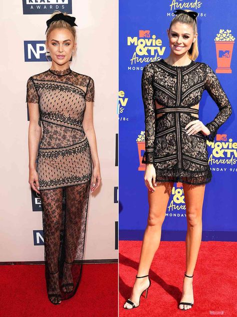 Lala Kent Accuses Raquel Leviss of Copying Her Style Amid Scandoval Lala Kent Style, Raquel Leviss, Lala Kent, Tom Sandoval, Ariana Madix, Relationship Timeline, Vanderpump Rules, Black Lace Mini Dress, Tv Awards