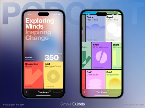 Audio Ai designed by Geex Arts. Connect with them on Dribbble; the global community for designers and creative professionals. App Color Palette, App Colors, App Design Trends, Ui Ux 디자인, Ui Design Trends, Movie App, Tools List, Website Design Layout, App Design Inspiration