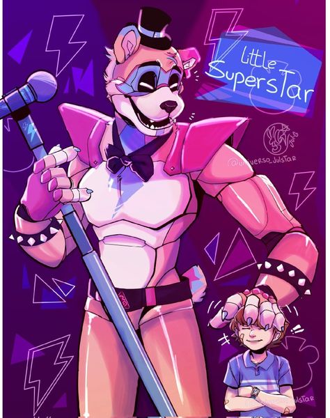 Glamrock Freddy And Gregory, Freddy And Gregory, League Of Legends Poster, Glamrock Freddy, Fnaf Freddy, Fnaf Sl, Fnaf Comics, Fnaf Memes, Boogie Woogie