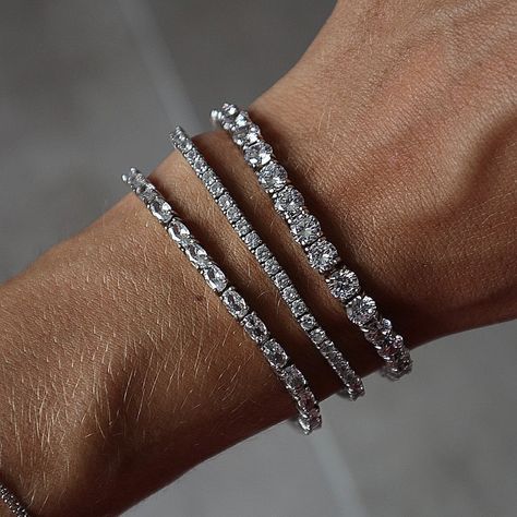 Elegance redefined ✨ Adorn your wrist with the timeless beauty of our Capucelli natural diamonds tennis bracelets. #LuxuryJewelry #Diamonds #Capucelli Diamond Girl, Jewellery Indian, Wrist Jewelry, Bridal Jewellery Indian, Man Fashion, Tennis Bracelet Diamond, Bridal Jewellery, May 23, Tennis Bracelet