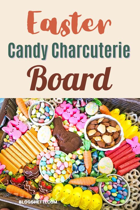 Create an Easter Candy Charcuterie Board for dessert with your favorite Easter candy.  This candy dessert board is easy to make and so festive to display and eat! Easter Candy Board Ideas, Easter Candy Charcuterie Board Ideas, Easter Dessert Charcuterie Board Ideas, Easter Charcuterie Board Dessert, Easter Dessert Charcuterie Board, Easter Dessert Board, Easter Candy Charcuterie Board, Candy Charcuterie Board Ideas, Candy Charcuterie Board