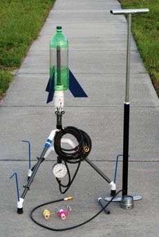 Bigfoot Water Rocket Launchers | Bigfoot Water Rocket Launcher | Gary Ensmenger Roket Air, Water Rocket, Stem Camp, Model Rocketry, Diy Rocket, School Science Projects, Rocket Design, Pvc Projects, Rocket Launcher