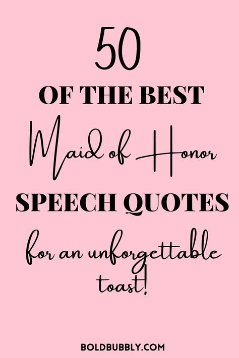 maid of honor speech quotes Bridesmaid Speech Examples Best Friends, Bridesmaid Speech Examples, Sister Wedding Quotes, Bridesmaid Speech, Wedding Toast Quotes, Funny Wedding Toasts, Matron Of Honor Speech, Best Friend Wedding Speech, Best Friend Wedding Quotes