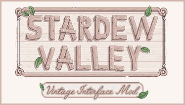 Vintage Interface Mod at Stardew Valley Nexus - Mods and community Stardew Valley Tips, Valley Game, Best Icons, Black Tree, Stardew Valley, Favorite Things List, Pixel Art, Vines, Romance