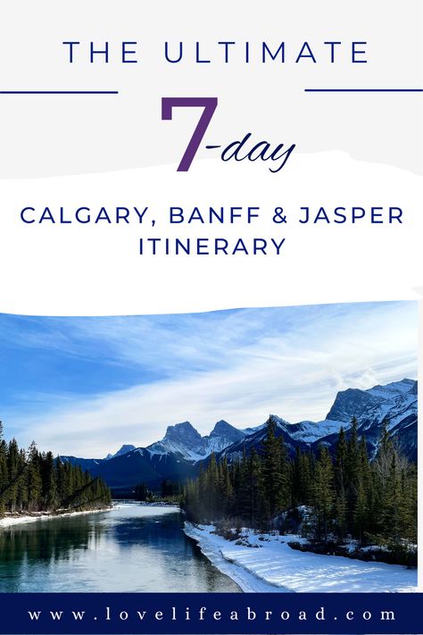 Western Canada Road Trip, Banff Jasper Itinerary, Canadian Rockies Itinerary, Calgary Itinerary, Jasper Itinerary, Banff Travel, Jasper Canada, Family Trip Ideas, British Colombia