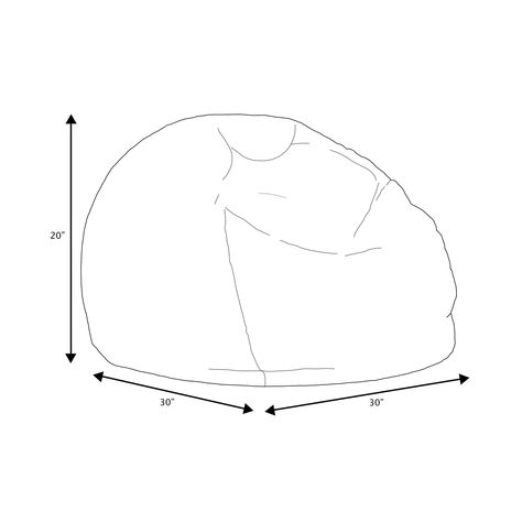 Bean Bag Template, Bean Bag Chair Drawing, Bean Bag Sketch, Beanbag Drawing, Bean Bag Illustration, Bean Bag Chair Aesthetic, Bean Bag Drawing, Cute Bean Bag, Black Bean Bag Chair