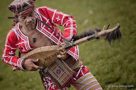 The Philippine Kudyapi, a two-stringed musical instrument native to the tribe of Magikndanao. Kudyapi Instrument, Filipino Instruments, Filipino History, Jackfruit Tree, Filipino Architecture, Philippine Islands, Filipino Tattoos, Philippine Art, Philippines Culture