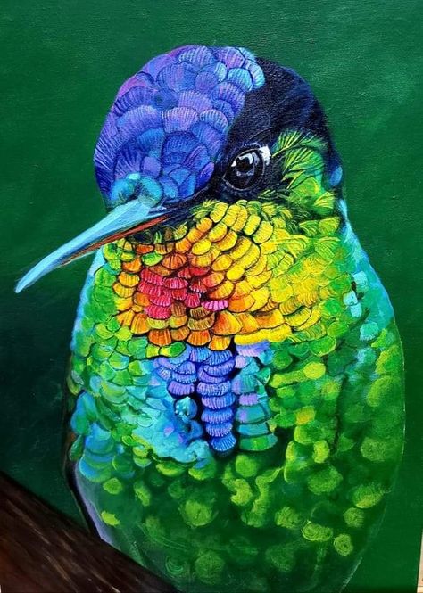 Mexican Bird, Bird Painting Acrylic, Hummingbird Art, Canvas Painting Diy, Diy Canvas Art Painting, Watercolor Bird, Painting Art Projects, Diy Canvas Art, Birds Painting