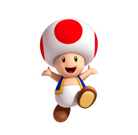 Mario Videos, Toad From Mario, Toad Mario, Mario Kart Characters, Birthday Painting, Aesthetic Objects, Princesa Peach, Nintendo Characters, Summer Scrapbook