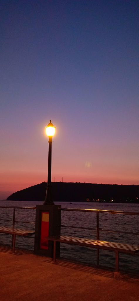 Ratnagiri Beaches, Night Scenery, Girl Drawing, Lamp Post, Places To Visit, Quick Saves