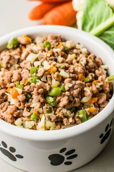 Crockpot Dog Food, Veggie Dog, Low Boil, Ground Turkey Recipe, Dog Food Recipe, Diy Dog Food, Make Dog Food, Chicken For Dogs, Chicken Liver