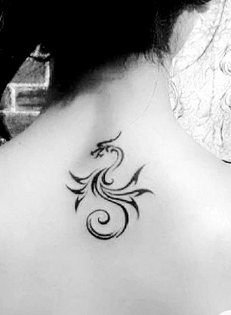 Love this dragon, it is ready to flutter and take off Cute Dragon Tattoo For Women, Small Hand Dragon Tattoo, Dragon Tatoos Woman, Tattoo Ideas Female Dragon, Simple Dragon Tattoo For Women, Minimalistic Dragon Tattoo For Women, Small Dragon Rib Tattoo Woman, Small Dragon Tattoo For Women, Line Dragon Tattoo