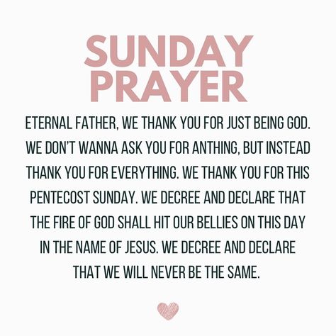 Happy Pentecost Sunday🙌🏽🙌🏽🙌🏽🔥🔥🔥🔥. Share this Sunday prayer with 3 people. #sundayprayer #prayerchangesthings #prayerworks #prayerwarrior #thepowerofprayer #christiancontent #christiancontentcreator #christianwomencommunity Happy Pentecost Sunday, Happy Pentecost, Pentecost Sunday, Sunday Prayer, Prayer Changes Things, Pentecost, Prayer Board, Prayer Warrior, Women Of Faith