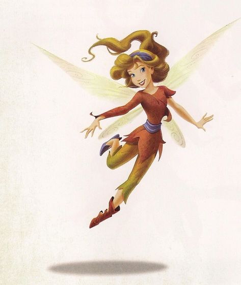 Tizzywing is a fast-flying-talent fairy. So far, she has only appeared in the book Welcome to Pixie Hollow. Her bio states: "As dizzy as her name makes her sound, Tizzywing is a regular whirlwind. She can never remember if she's coming or going. Half the time, this fast-flying fairy arrives for breakfast with one shoe on and her nightcap still on her head. If she goes back to her room to find her other shoe, she might forget about breakfast entirely. Tizzywing is very easily distracted, but ever Water Fairies, Coyote Pup, Tinkerbell 3, Fairies Movie, Disney Faries, Tinkerbell Movies, Tinkerbell And Friends, Tinkerbell Disney, Water Fairy