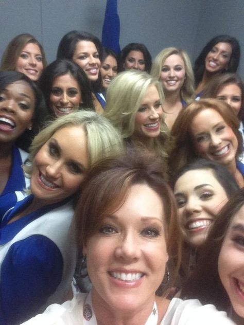 KELLI FINGLASS  middle - HEAD DIRECTOR OF THE AMERICAN SWEETHEART'S DALLAS COWBOY's CHEERLEADER'S Kelli Finglass Dcc, Thunderstruck Dcc, Dcc Aesthetic, Cowboys Cheerleader Costume, Pompom Girl, Dallas Cowboys Cheerleader Costume, Dcc Cheerleaders, Americas Sweethearts, Audience Of One