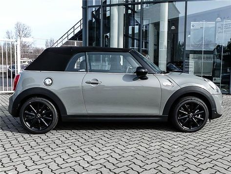 mini cooper-s-cabrio navi-prof-sport-aut-klimaaut-komfortzugang grau - 3 Mini Cabrio Cooper, Mini Cabrio, Mini Cooper S, Cooper S, Mini Cooper, Body Goals, Cars, Grey, Quick Saves