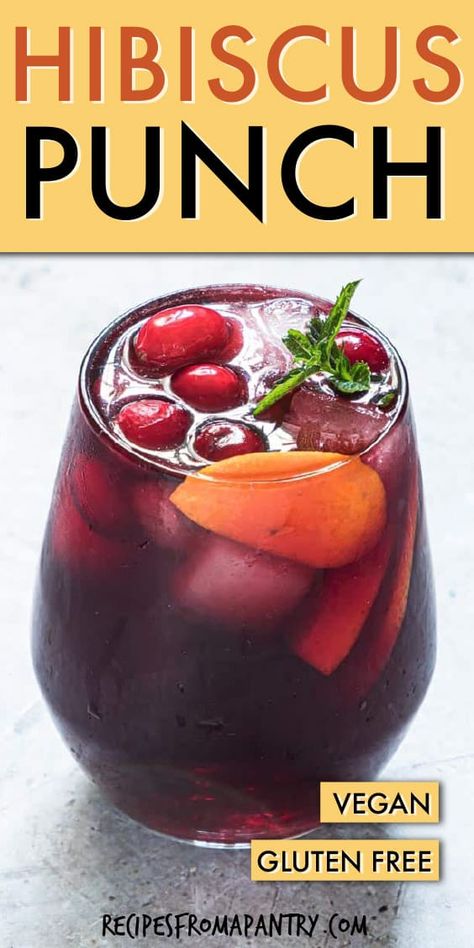 Citrus Hibiscus Punch, Hibiscus Punch Recipe, Sorrel Juice, Jamaican Sorrel Drink Recipe, Hibiscus Punch, Sorrel Drink Recipe, Dr Gregor, Sorrel Recipe, Jamaican Sorrel