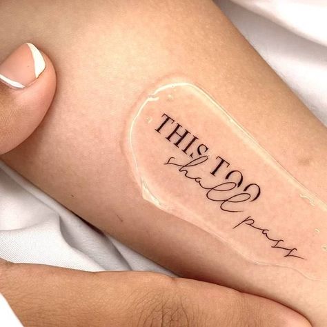 This Too Shall Pass Font, This Shall Too Pass Quote Tattoo, This To Shall Pass Tattoo Ideas, This Shall Pass Tattoo, This Too Shall Pass Quote Tattoo Symbol, This Too Will Pass Tattoo, This Shall Too Pass Tattoo, This Too Shall Pass Tattoos For Women, Tattoo This Too Shall Pass Ideas