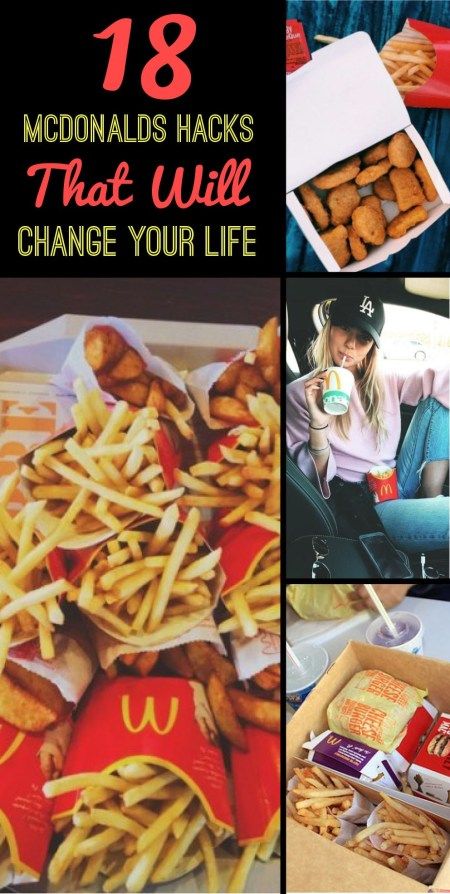 18 McDonalds Hacks That Will Change Your Life - Society19 Mcdonald’s Food Hacks, Mcdonald’s Hacks, Mcdonalds Secret Menu, Mcdonalds Milkshake, Cheap Fast Food, Mcdonalds Aesthetic, Mcdonalds Ice Cream, Mcdonald's Aesthetic, Sausage Mcmuffin