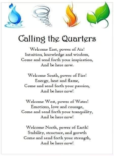 Calling The Quarters, Wiccan Chants, Beginner Witch, Cursive Practice, Pagan Spirituality, Wiccan Magic, Elemental Magic, Oh My Goddess, Witch Spirituality