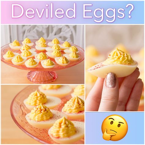 Food Prank, April Fools Ideas, April Fools Food, April Fools Day Pranks, Food Pranks, Yellow Cake Mix Recipes, Dessert Nachos, Deviled Egg Recipe, Dessert Sushi