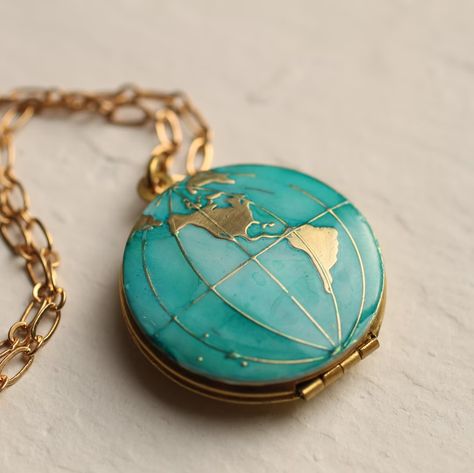 This Lockets item by SilkPurseSowsEar has 1014 favorites from Etsy shoppers. Ships from United Kingdom. Listed on 26 May, 2023 Necklace Planet, Globe Necklace, قلادات متدلية, Locket Gold, Silk Purse, Map Necklace, Fantasy Jewelry, Dream Jewelry, Pretty Jewellery