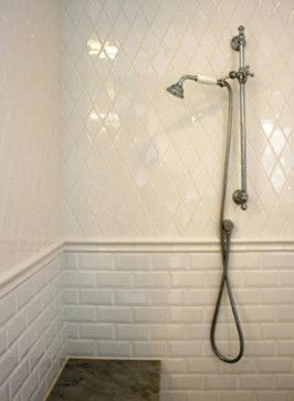 Bathroom Ideas contemporary bathroom Room Half Wall, Mini Bad, Arabesque Tile, Master Bath Remodel, Bathroom Shower Tile, Shower Tile Designs, Upstairs Bathrooms, Bathroom Redo, Bath Room