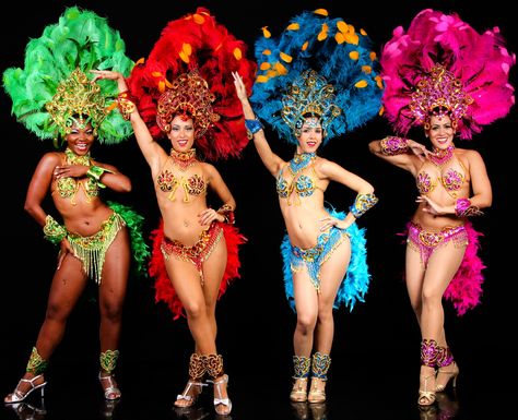 Brazilian dancers Brazil Dance, Energetic Dance, Samba Dress, Brazilian Samba, Samba Dance, Carnival Fashion, Samba Costume, Dancer Pose, Samba Outfit