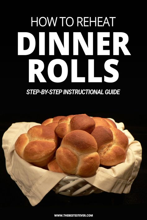 Want to know how to reheat dinner rolls? This short guide will look at the 4 best methods to use to warm up these fluffy dinner accompaniments. We look at the oven, toaster oven, microwave and slow cooker as top options when it comes to reheating dinner rolls. #dinnerrolls #reheating #reheatfood #reheatbread Reheating Bread In Oven, How To Reheat Steak, Artisan Rolls, Bread Crust, Thanksgiving Rolls, Microwave Dinners, No Yeast Dinner Rolls, Frozen Dinner Rolls, Hard Rolls