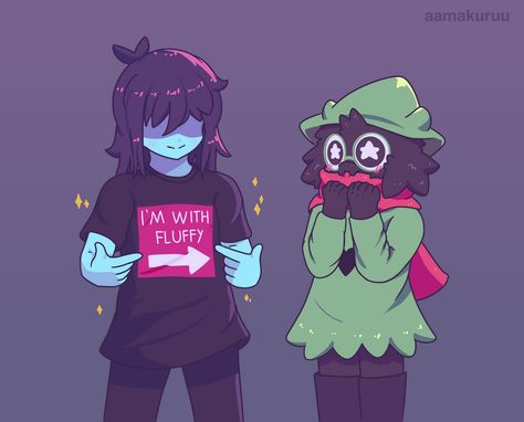 Kris X Ralsei, Undertale Ralsei, Deltarune Fanart, Undertale Game, Walpapers Cute, Delta Rune, Little Misfortune, Undertale Aus, Toby Fox