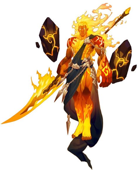 Fire Elemental, Pokemon Human Form, Super Powers Art, Dungeons And Dragons Classes, Dark Souls Art, Overwatch Fan Art, Mythology Art, Dungeons And Dragons Homebrew, Concept Art Drawing