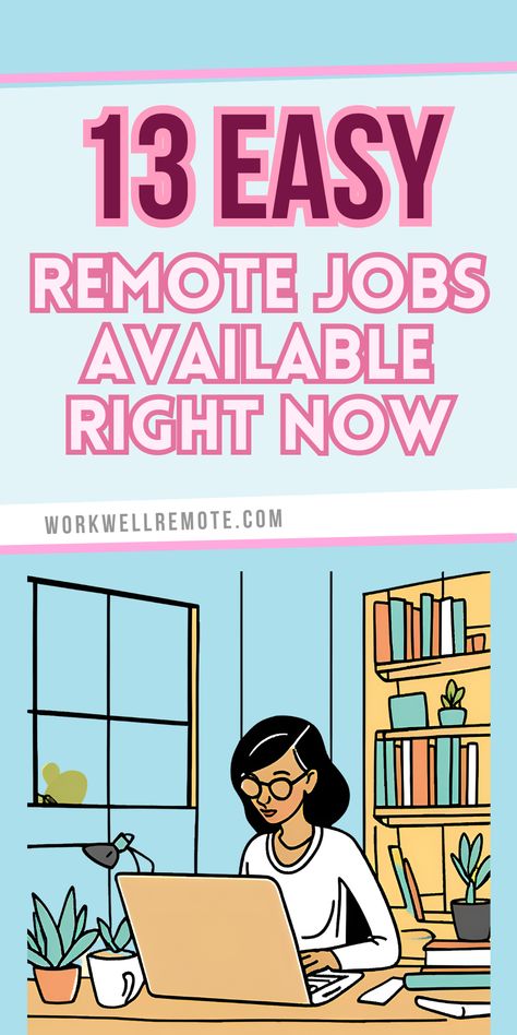 Perfect for those starting fresh, these remote jobs offer easy side hustles and work-at-home jobs so you can support your family and still be home. Best Remote Jobs, Online Typing Jobs, Starting Fresh, Work From Home Careers, Easy Online Jobs, Work From Home Companies, Jobs For Women, Legit Work From Home, Legitimate Work From Home