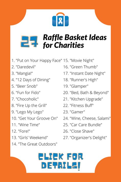 27 Winning Raffle Basket Ideas for Your Charity Fundraiser Prize Basket Themes, Team Raffle Basket Ideas, Raffle Ticket Ideas Fundraising, Raffle Games Ideas Online, School Raffle Basket Ideas Fundraising, School Raffle Ideas, Raffle Basket Ideas Fundraising Awesome, Charity Raffle Basket Ideas, Christmas Tree Raffle Ideas