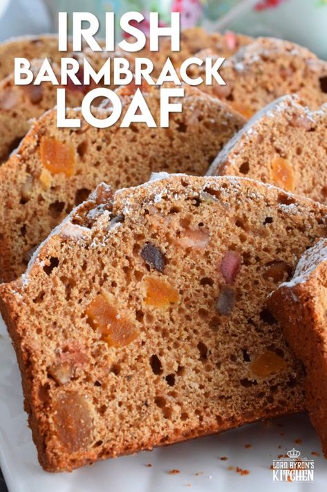 Irish Barmbrack Loaf - Lord Byron's Kitchen Barmbrack Bread, Irish Barmbrack, Irish Bread, Irish Dishes, Bread Sweet, Tea Bread, Canadian Food, Afternoon Snack, Quick Bread Recipes