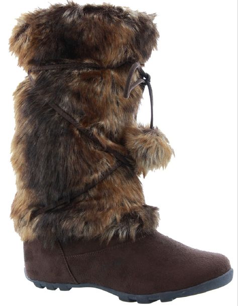 Mukluk Boots, Fluffy Boots, Medieval Clothes, Faux Fur Boots, Stocking Gifts, Deja Vu, Favorite Boots, Boots Winter, Snow Boots Women