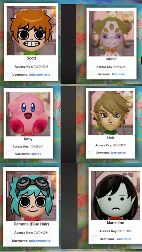 Mii Ideas, Tomodachi Life, Scott Pilgrim Vs. The World, Minecraft Decorations, Vs The World, Scott Pilgrim, Splatoon, Animal Crossing, The Darkest