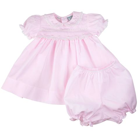 Smocked baby girl dresses