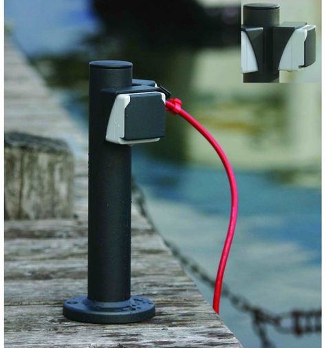 Outdoor Power Outlet Ideas, Outdoor Outlet Ideas, Outdoor Electrical Outlet Ideas, Power Outlet Ideas, Outdoor Outlet Cover, Outdoor Electrical Outlet, Outdoor Outlet, Outdoor Installation, Yard Landscape