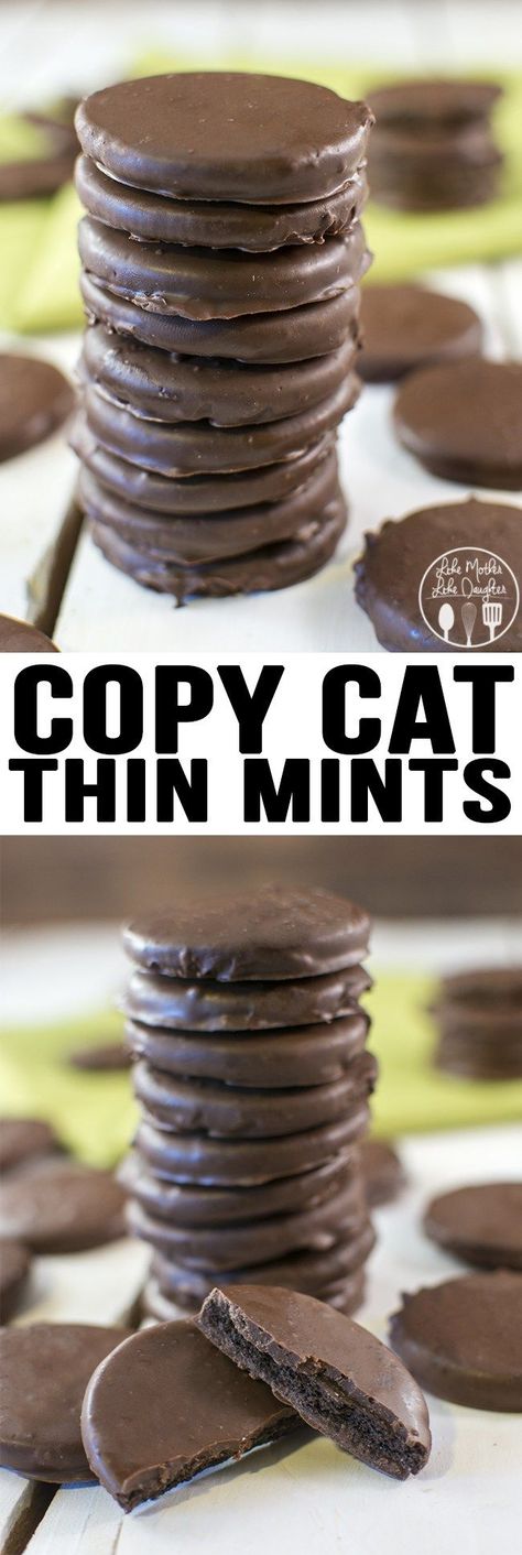 Mint Recipes, Mint Cookies, Pinewood Derby, Oreo Dessert, Think Food, Paleo Dessert, Secret Ingredient, Mini Desserts, Girl Scout