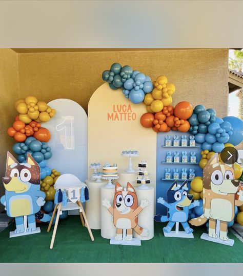 Bluey Birthday Party Ideas, Birthday Party For Boys, Party Timeline, Bluey Birthday Party, 2nd Birthday Party For Boys, Girls Cake, Food Games, Baby Birthday Themes, Boy Birthday Party Themes