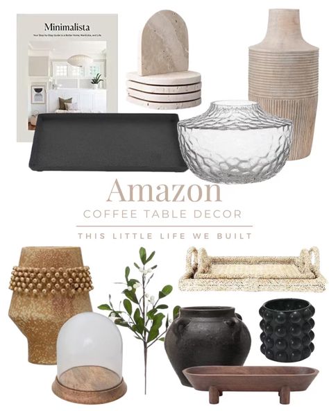 Home Decor Amazon, Amazon Coffee, Amazon Decor, Amazon Favorites, Coffee Table Decor, Find Amazon, Amazon Sale, Little Life, Amazon Home Decor