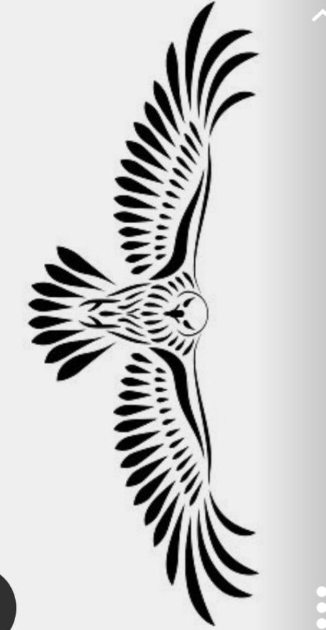 Nordic Eagle Tattoo, Eagle Tattoo Stencil, Eagle Stencil, Image Illusion, Falcon Tattoo, Animal Stencil, Eagle Tattoos, Eagle Tattoo, Gothic Tattoo