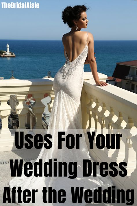 Don't know what to do with your wedding dress after your wedding day? Well don't just let it sit there. This post will give you some ideas #wedding #weddinggown #weddingdress #bridalblog #weddingblog Wedding Dress After The Wedding, Weddind Dress, Wedding Fail, Diy Wedding Dress, After The Wedding, In The Closet, Wedding Dress Shopping, Wedding Story, Day Wedding