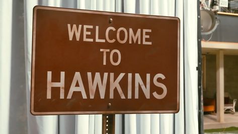 Stranger Things Welcome To Hawkins Sign, Welcome To Hawkins Sign, Stranger Things Sign, Hawkins Sign, Welcome To Hawkins, Halloween 2024, Welcome Sign, Stranger Things, Novelty Sign