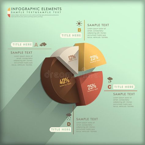 Abstract 3d pie chart infographics. Realistic vector abstract 3d pie chart infog , #SPONSORED, #chart, #infographics, #Abstract, #pie, #Realistic #ad Pie Chart Design, Pie Chart Infographic, Pie Graph, Chart Infographic, Infographic Elements, Material Design Background, Elements Illustration, Graph Design, Chart Design