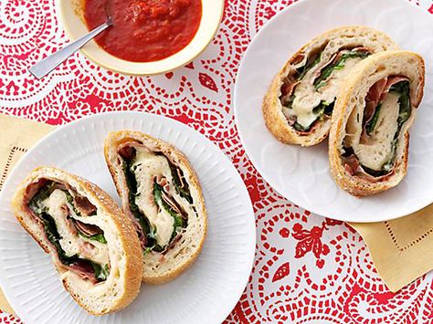 Venetian Rolled Pizza Recipe : Giada De Laurentiis : Food Network Rolled Pizza, Giada De Laurentiis Recipes, Pizza Pinwheels, Giada De Laurentiis, Pizza Rolls, Easy Pizza, Cooking Channel, Italian Dishes, Orzo