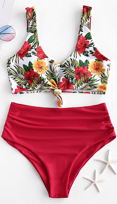 Sporty Swimwear, Blouson Tankini, Summer Bathing Suits, Trendy Swimsuits, Swimsuits Outfits, Fashion Swimwear, Tankini Swimsuit, Modest Swimwear, Summer Swimwear