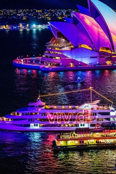 Visiting Sydney this June to experience Vivid? Make the best of this unique light show with Captain Cook Cruises with the official Vivid Sydney 2022 Light Cruises here! Learn more about our Vivid on-water cruises and experiences to make the most out of Vivid 2022. #sydneyharbourbridge #sydneyatnight #instagrammableplacessydney Vivid Sydney, Sydney Travel, Harbor Bridge, Visit Sydney, Captain Cook, Dinner Cruise, Coastal Cities, Instagrammable Places, Live Entertainment