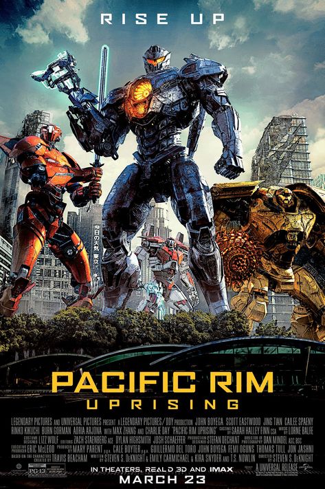 Pacific Rim: Uprising Pacific Rim Uprising, Rinko Kikuchi, Tam Film, Office Movie, Charlie Day, Scott Eastwood, 2018 Movies, Hotel Transylvania, Pacific Rim